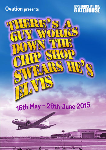 Chip-Shop-Elvis-Poster